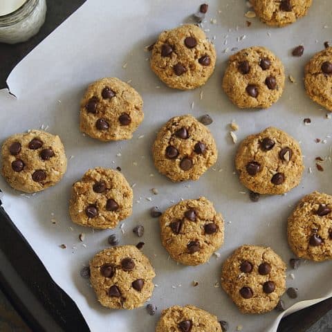 Brown Butter Sweet Potato Chocolate Chip Cookies