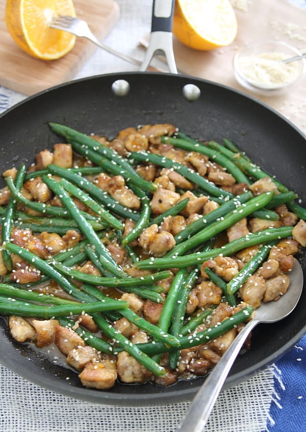 Honey Orange Sesame Chicken
