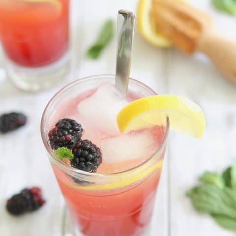 Blackberry Lemon Mocktail