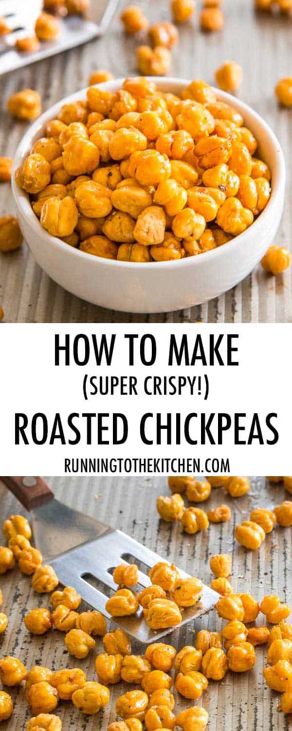 Follow these simple steps to making the perfect crispy roasted chickpeas each and every time.