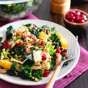 crispy chopped chicken salad.