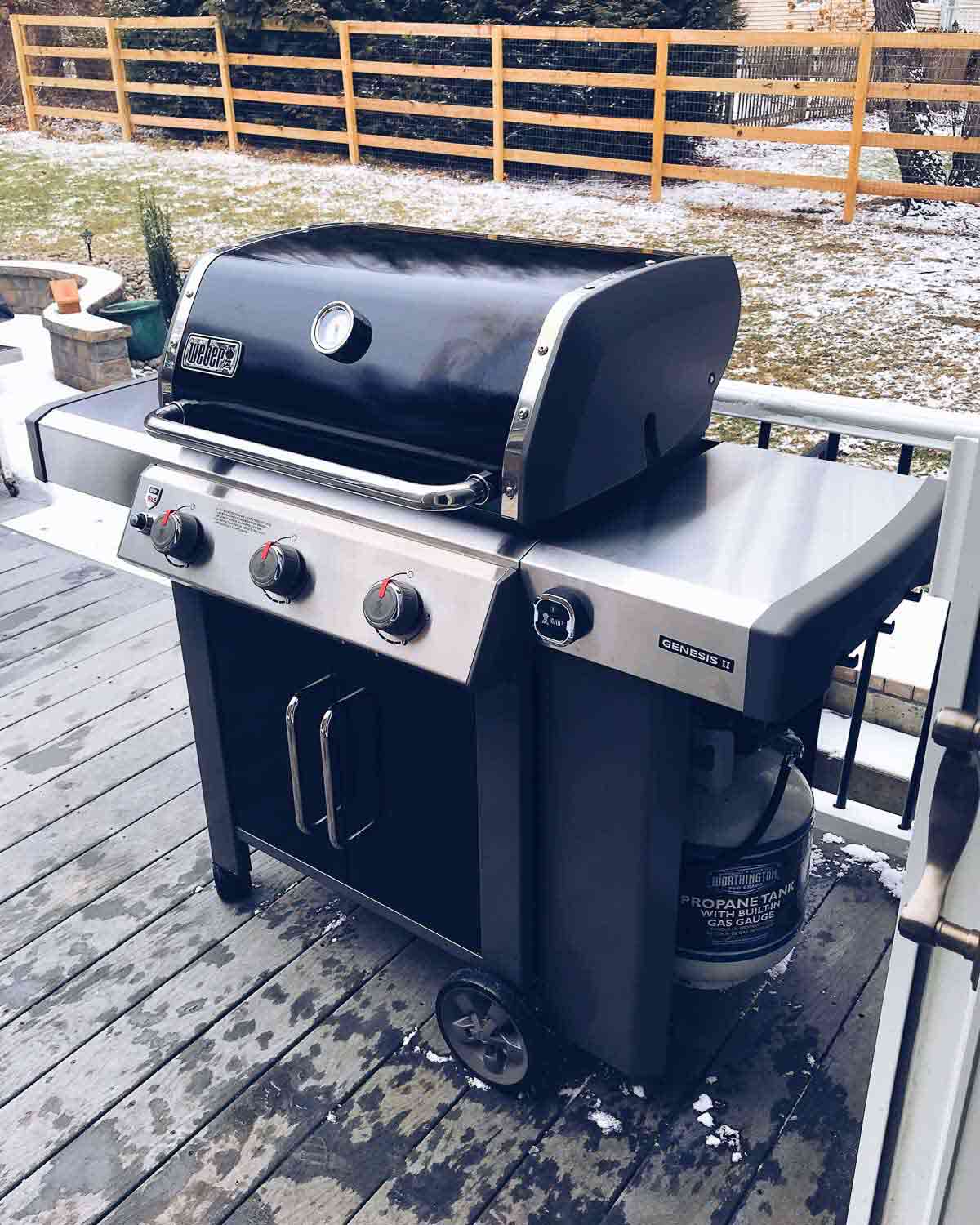 Weber Genesis ii 315 propane gas grill 