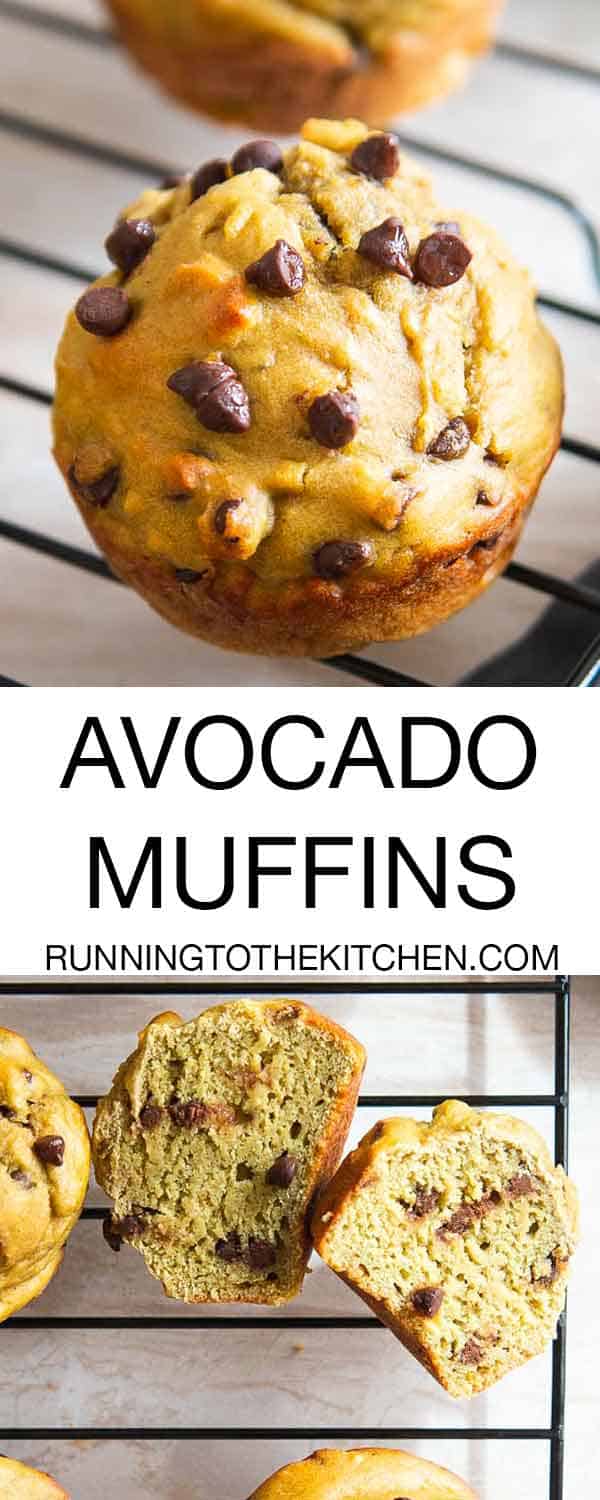 This avocado muffin recipe is simple, healthy and packed with good fats. Fill them with chocolate chips, dried fruit or nuts and enjoy!
