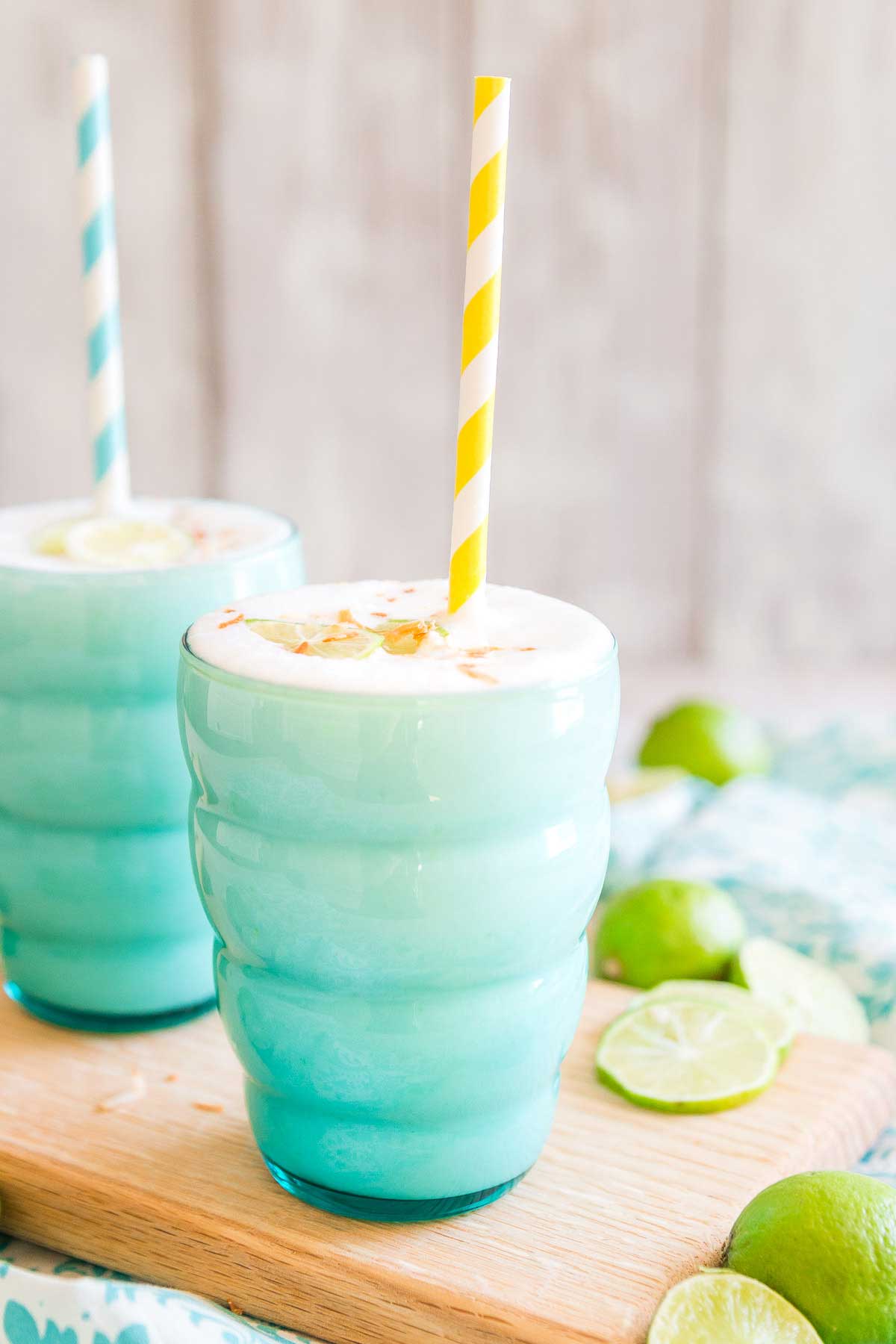 Dairy free and easily made vegan, this key lime smoothie can be enjoyed by everyone.