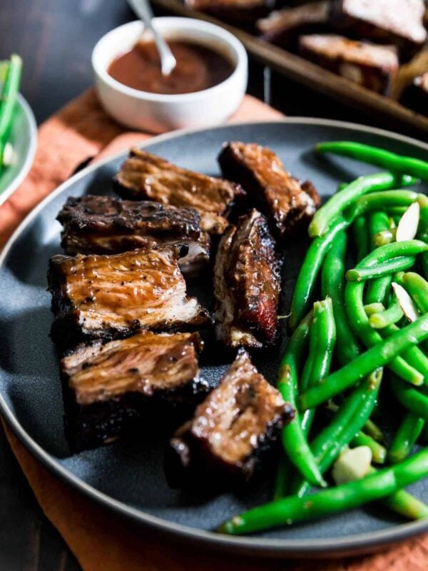 Grilled BBQ Lamb Ribs