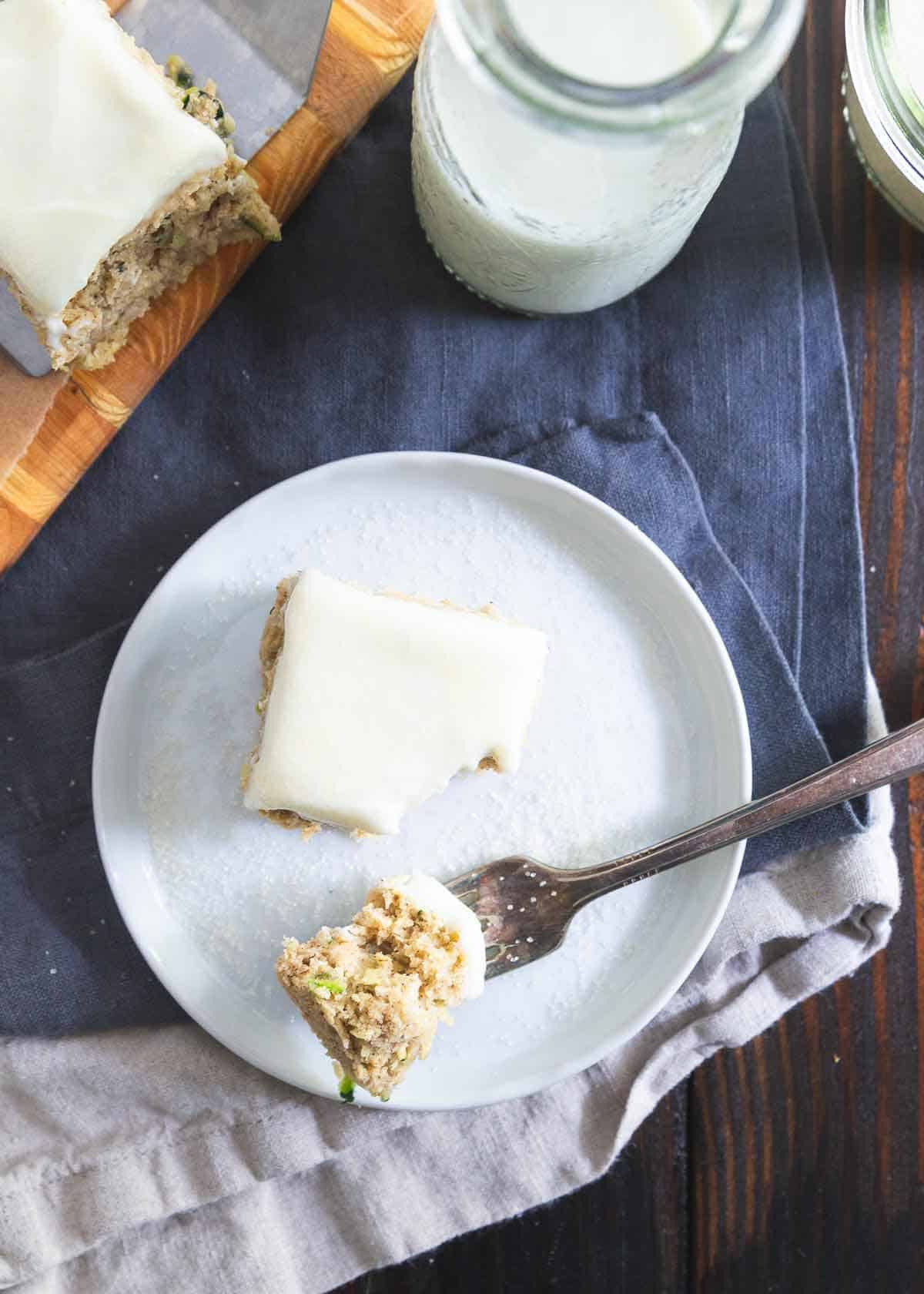 The best and only zucchini bar recipe you'll need - simple and healthier than the original!