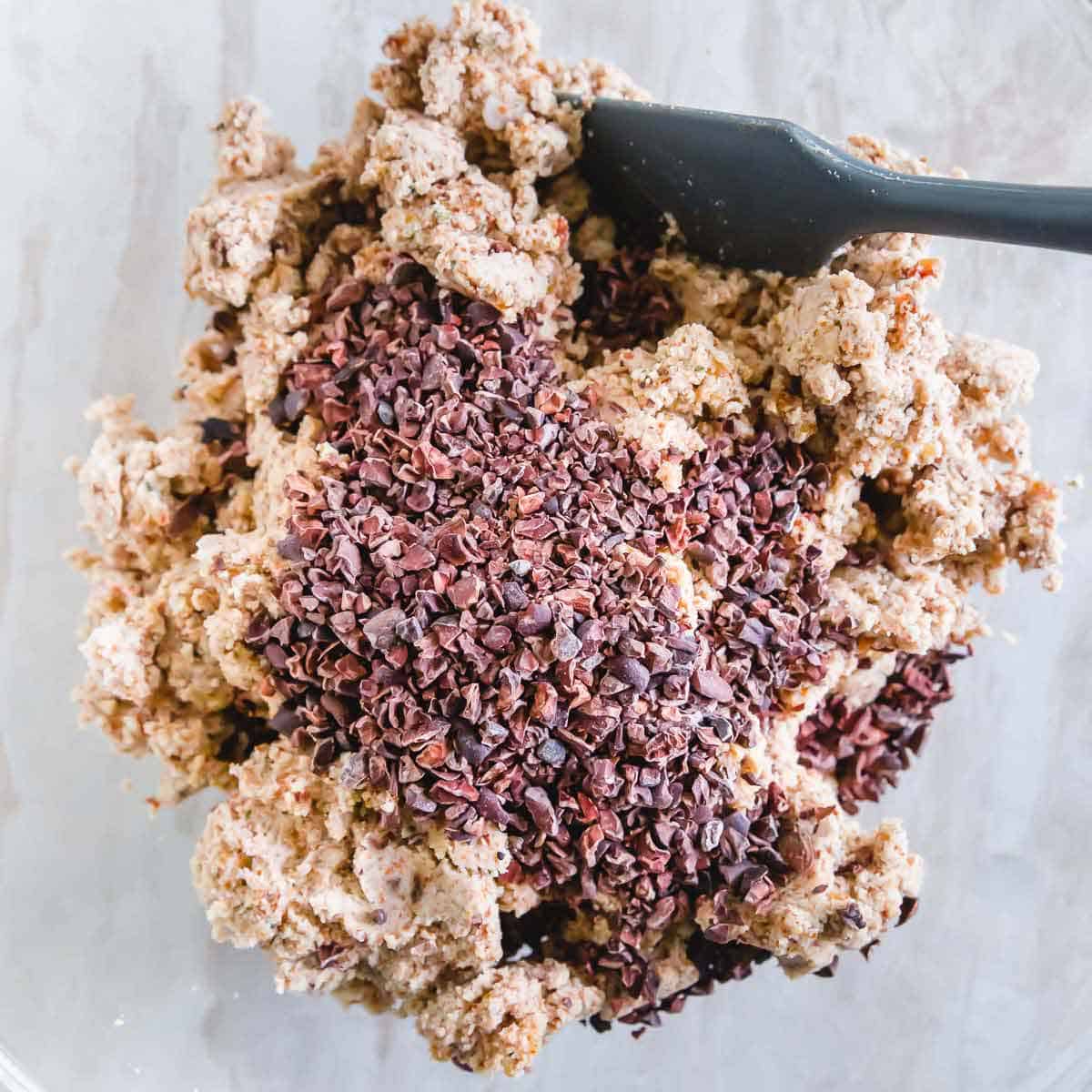 Healthy, edible cookie dough is a delicious gluten-free, vegan treat you can eat by the spoonful or roll into balls for easy snacking.