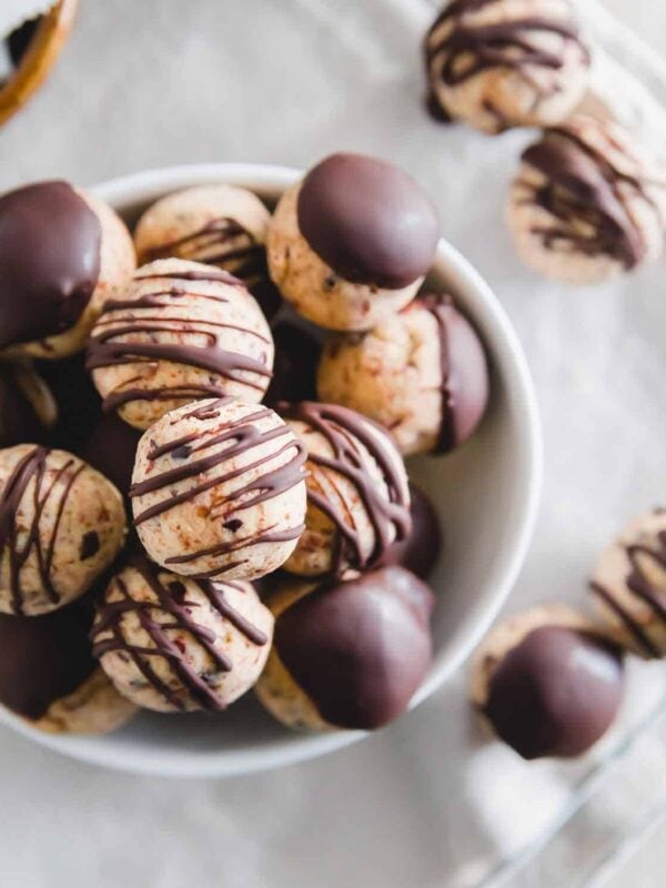 healthy cookie dough bites