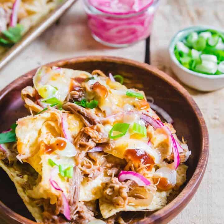 bbq pulled pork nachos