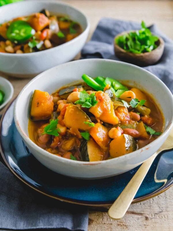 kabocha squash chili