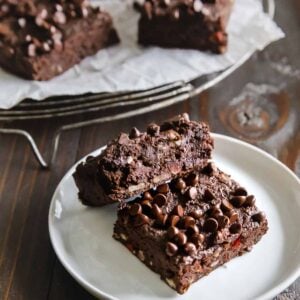 vegan black bean brownies