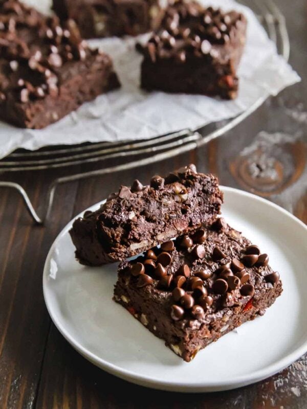 vegan black bean brownies