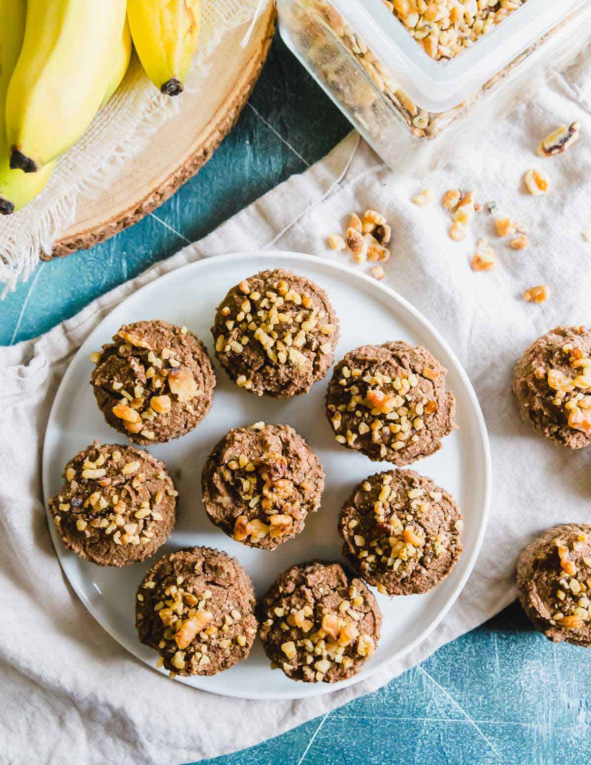 Nutty, slightly sweet and tender almond pulp muffins are the perfect way to use leftover almond pulp from making almond milk at home.