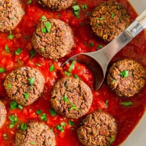 black bean meatballs