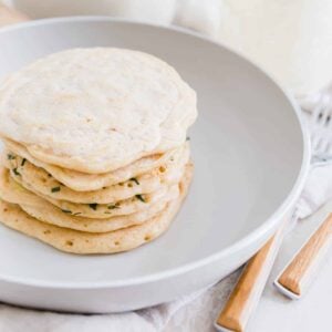 easy 1 ingredient sourdough discard pancakes