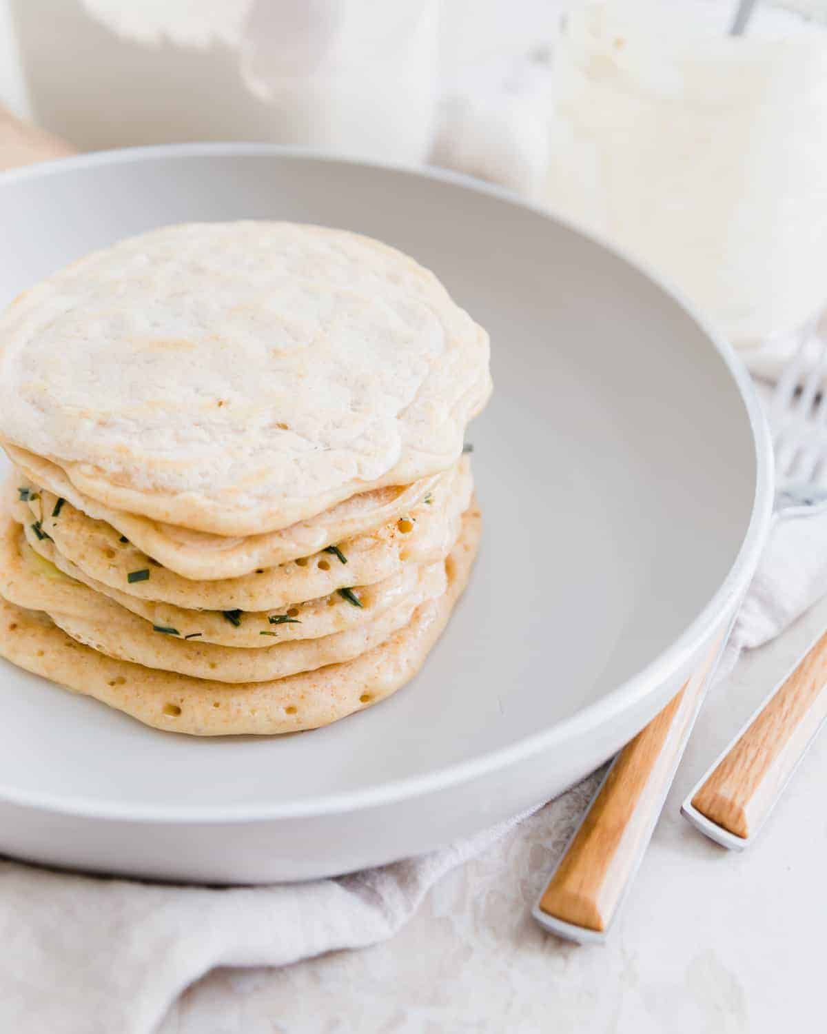 Sourdough Pancakes - 1-Ingredient Sourdough Discard Pancake Recipe