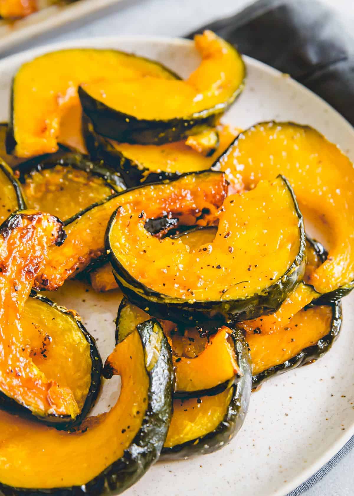 Try roasted buttercup squash as alternative to butternut, acorn and kabocha squash using this simple roasting method.