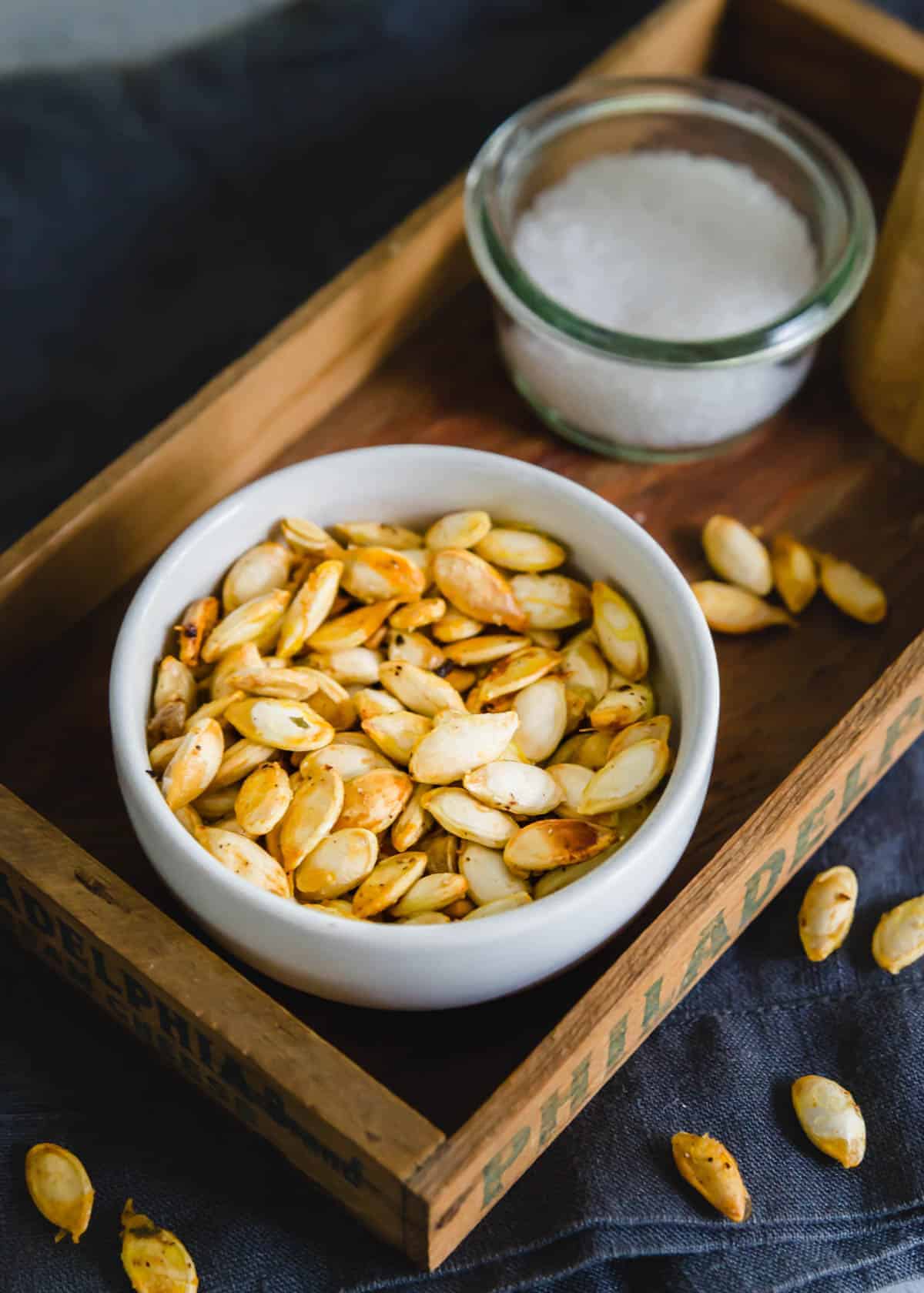 Learn how to make crispy, delicious roasted winter squash seeds with this easy method and simple seasoning.