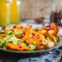 Roasted Koginut Squash Salad - with Shredded Brussels Sprouts
