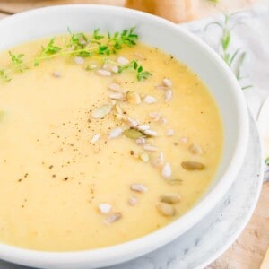 creamy root vegetable soup