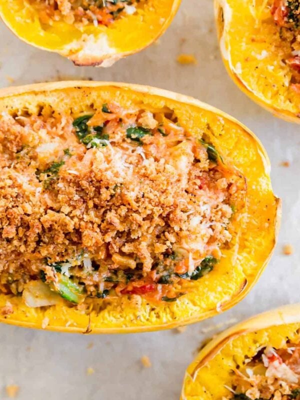 twice baked spaghetti squash