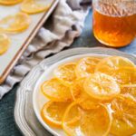candied lemon slices