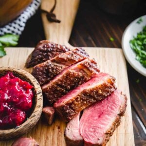 pan seared duck breast recipe