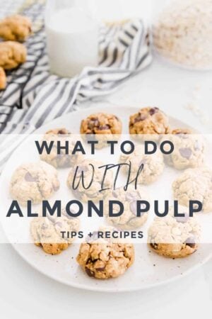 almond pulp recipes