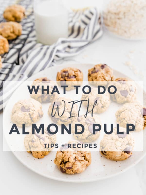 almond pulp recipes