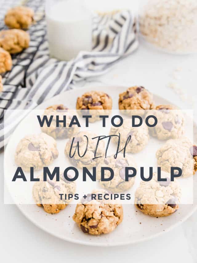 Almond Pulp Recipes Story
