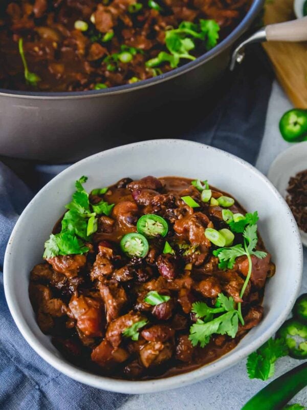 chocolate lamb chili recipe