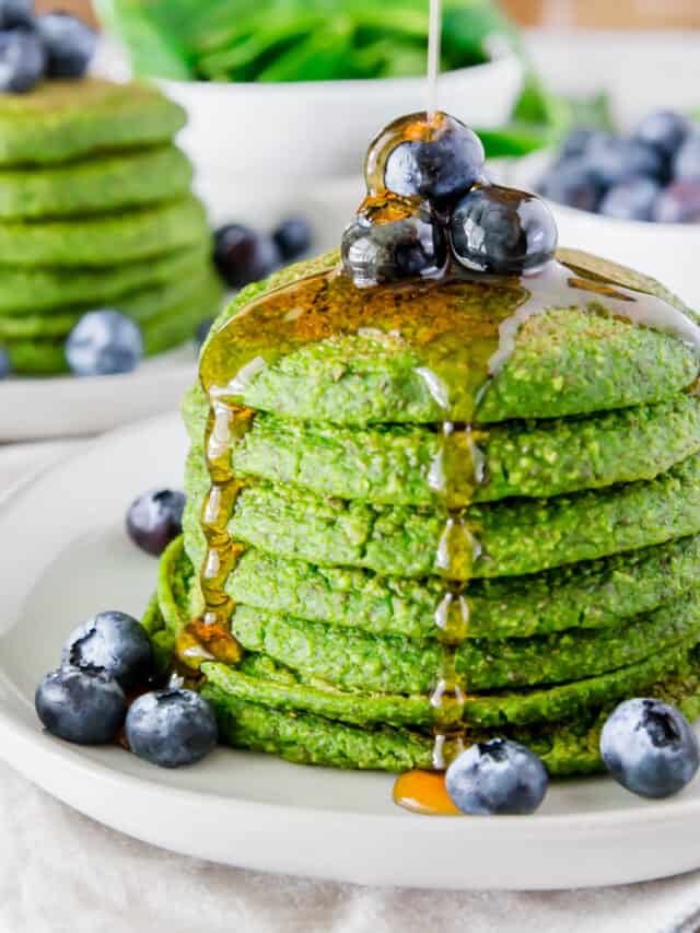 Green Pancakes with No Food Coloring!