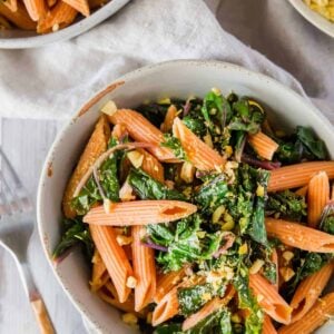 red lentil pasta