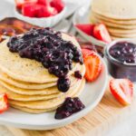 Cassava flour pancakes