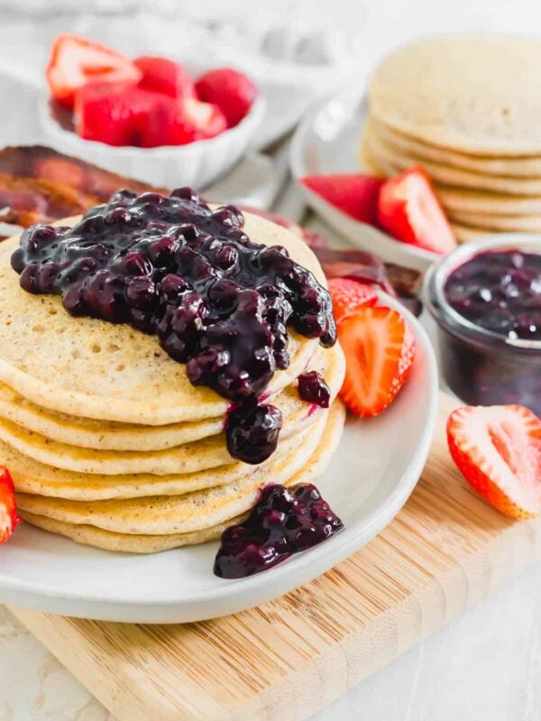 Cassava flour pancakes