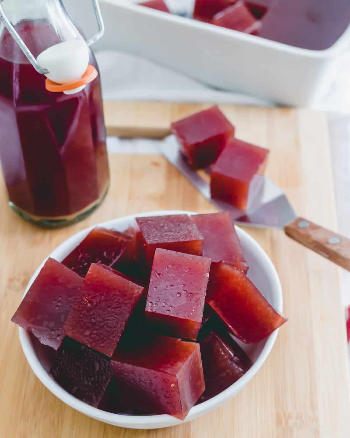 Tart cherry gummies for adults and kids to promote a healthy night's sleep.