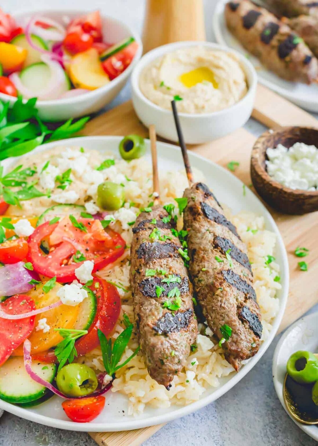 Beef Kafta Easy Authentic Beef Kafta Kabobs