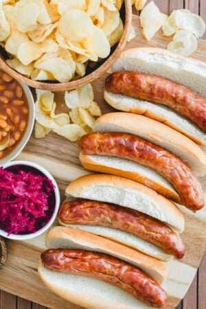 Air Fryer Brats