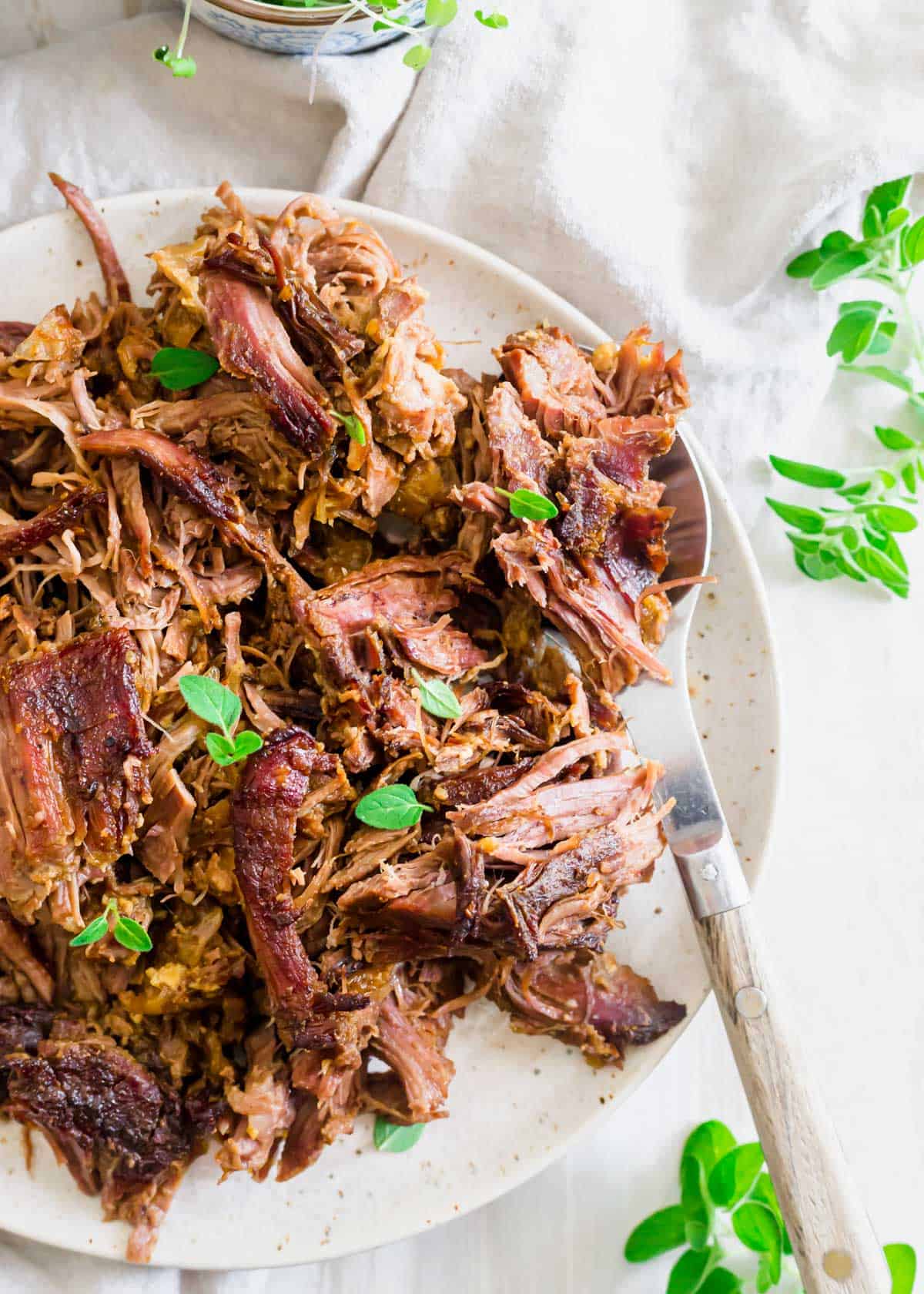Learn how to braise a leg of lamb and use the tender, shredded meat in a variety of different ways.