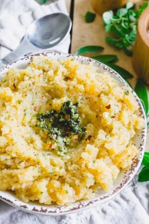 Mashed rutabaga recipe.