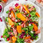 Persimmon salad.