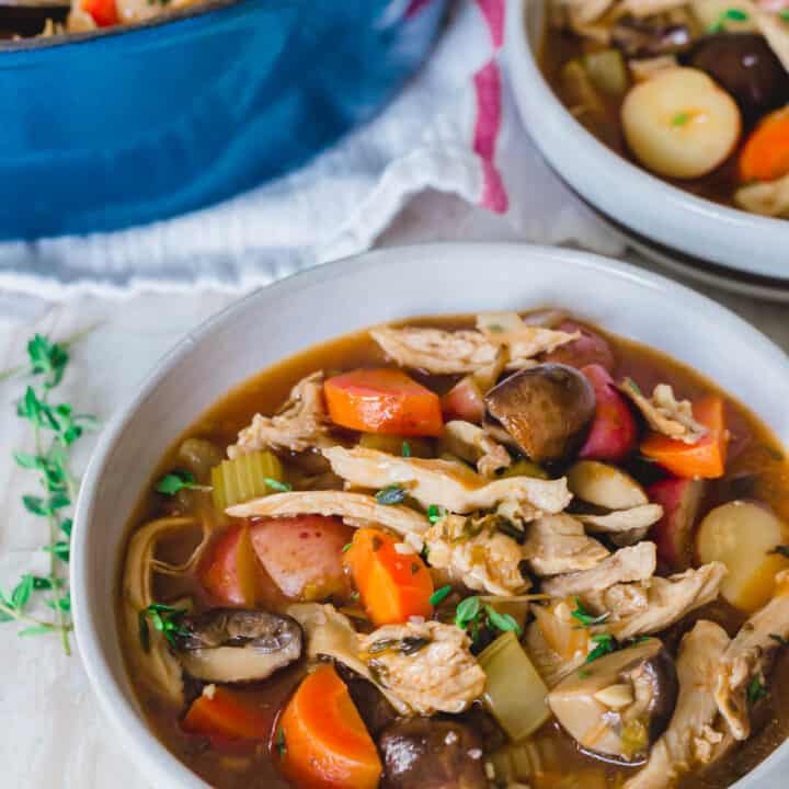 Turkey stew recipe.