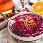 Bourbon cranberry sauce.
