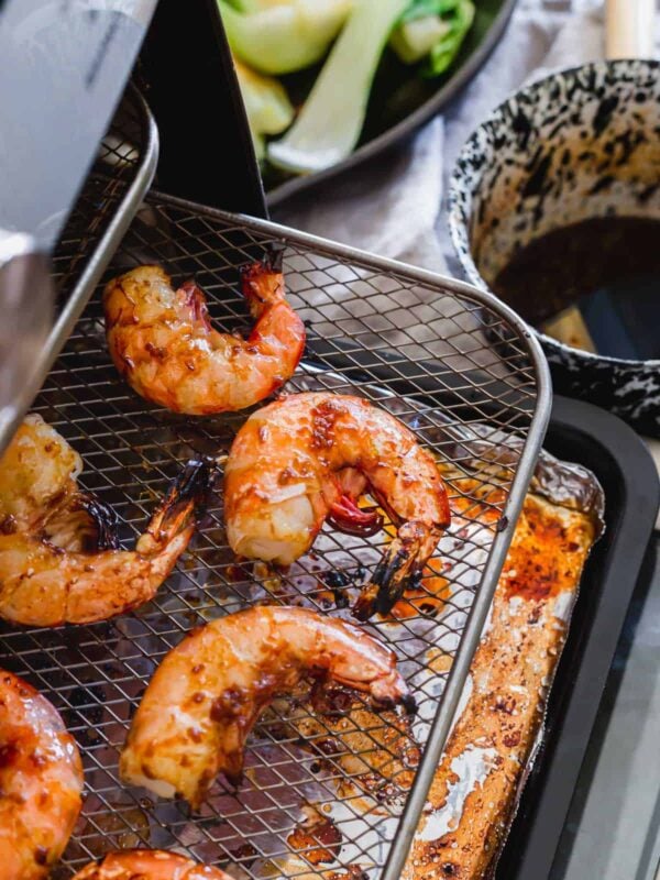 Air fryer frozen shrimp