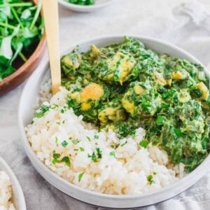 Chicken saag.