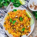 Curry cauliflower rice.