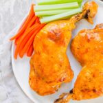 Instant Pot chicken leg quarters.
