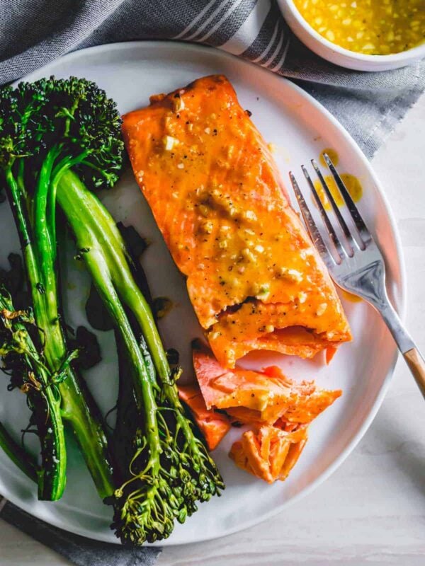 Air Fryer Frozen Salmon.