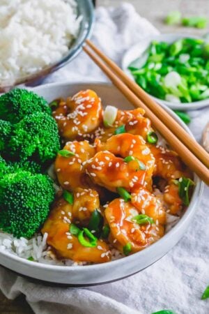 General Tso Shrimp.