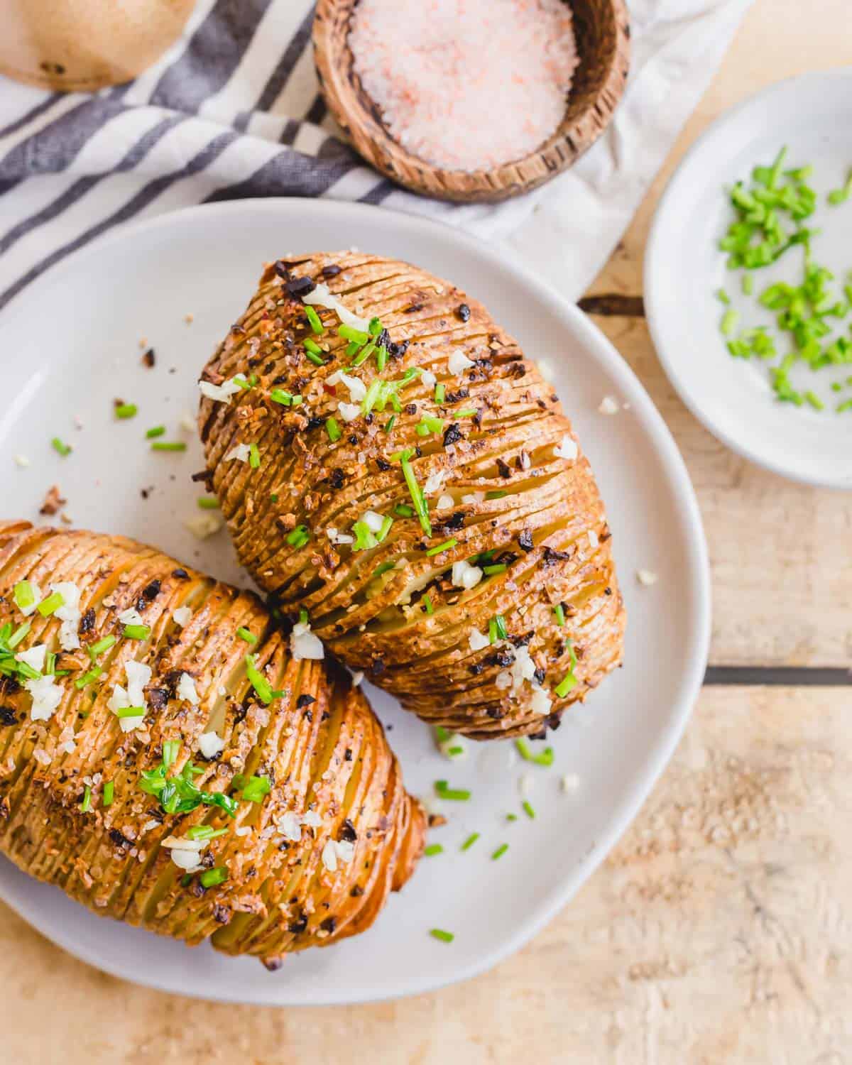 The Best Air Fryer Hasselback Potatoes